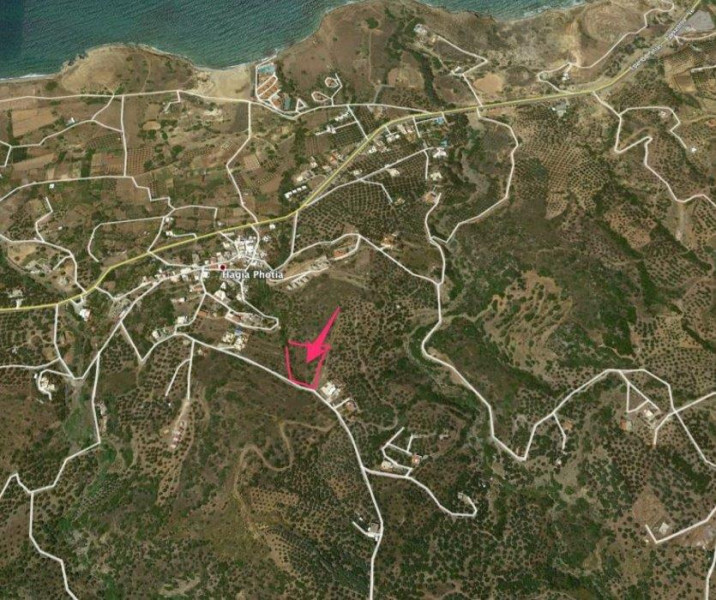 Land Plot with a sea view, Agia Fotia, Crete